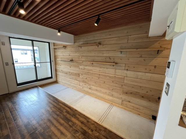 大桝マンションの居間・リビング