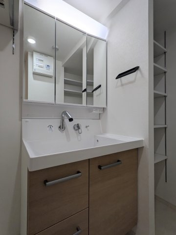 ワーフときわ台の洗面所