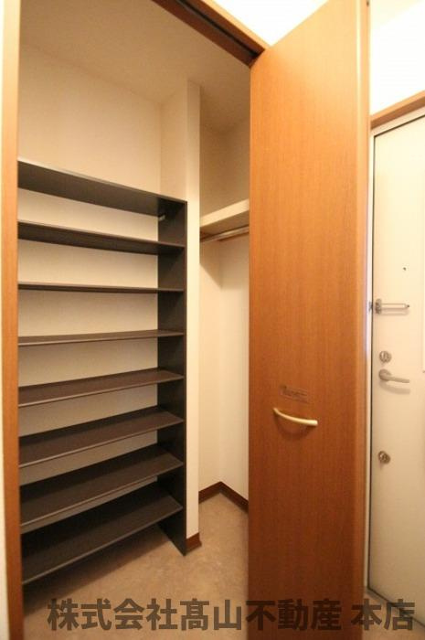 ベルックスハイムの玄関