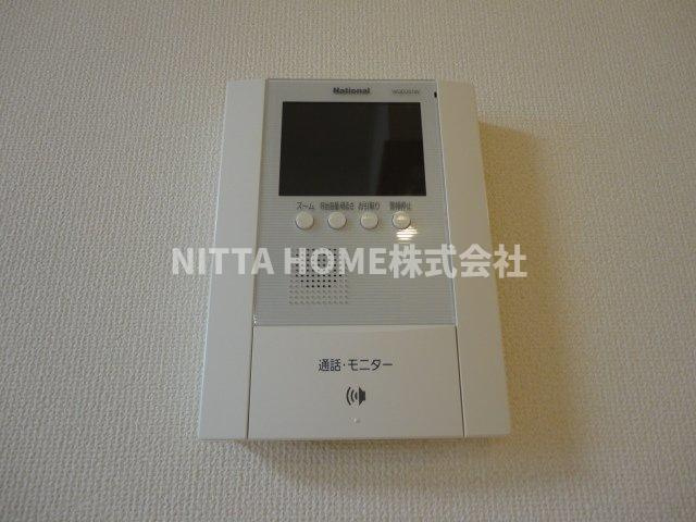 ル・シエル・ブル篠山のセキュリティ|ＴＶドアホンを設置済み◎