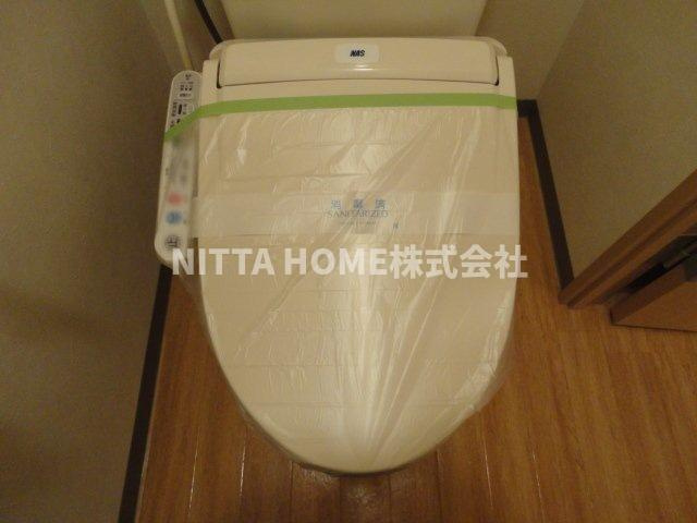 ル・シエル・ブル篠山のトイレ|シャワー付きのトイレになります◇