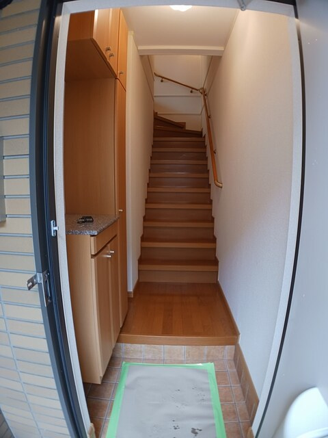 プロムナードⅡの玄関