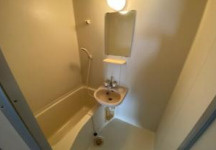 フリックコート深江の浴室