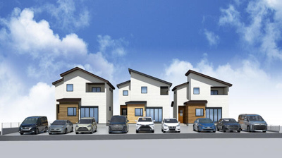 【外観パース】 | 磐田市西貝塚２期