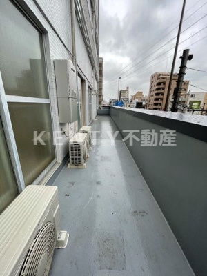 【バルコニー】 | 東邦ビル多摩川 | 広々としたバルコニーです