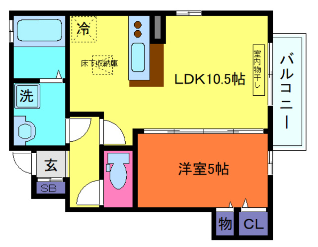 サニーレジデンスの間取り