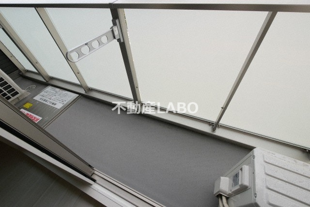 Clashist平野西Northのバルコニー