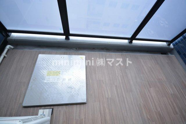 プレサンス福島ミッドエルのバルコニー