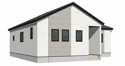 よかタウン　倉敷市上富井【仲介手数料無料】の外観パース
