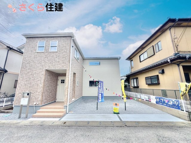 リーブルガーデン　第5小山西城南　1号棟の駐車場|横並び　カースペース２台可能です。