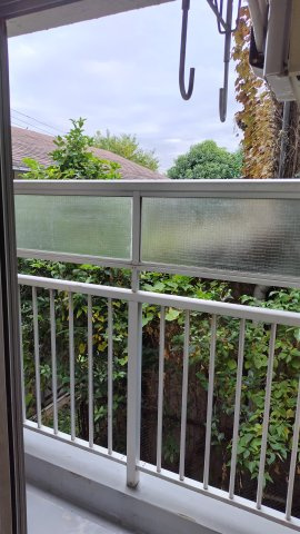 レヂオンス西武柳沢のバルコニー