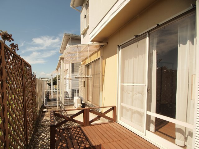 飯塚町中古住宅の庭