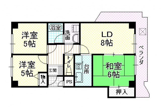 【間取り】 | ハイグレード堅下