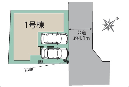 【区画図】 | ふじみ野市西1丁目 | 全1棟
