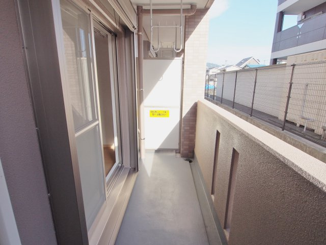 グランツ大町のバルコニー