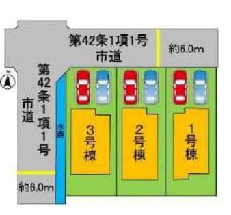 よかタウン　総社市福井【仲介手数料無料】の区画図