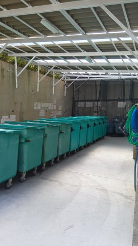 千里南町第一次住宅A3棟のその他共用部分|ゴミ庫です