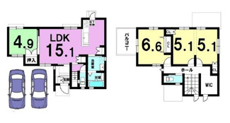 【間取り】 | 中古戸建　神戸市西区玉津町今津 | ４ＬＤＫ