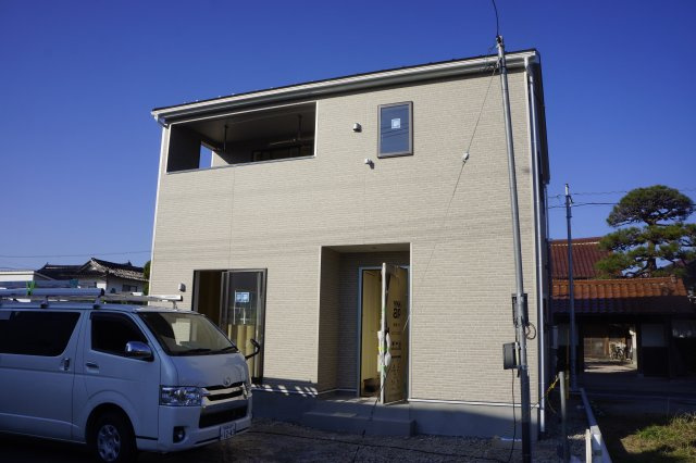 出雲市渡橋町　新築戸建て　3棟販売開始　■1号棟■の外観|令和7年12月20日撮影