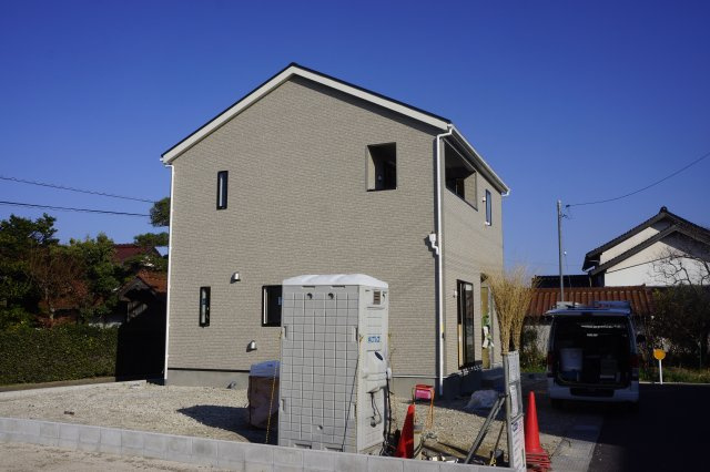 出雲市渡橋町　新築戸建て　3棟販売開始　■1号棟■の外観|令和7年12月20日撮影