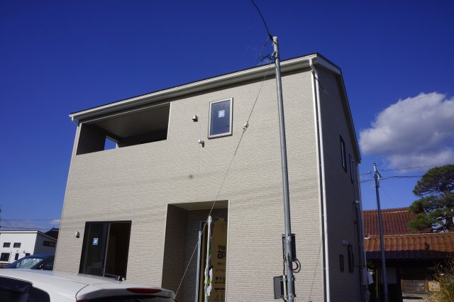 出雲市渡橋町　新築戸建て　3棟販売開始　■1号棟■の外観|令和7年12月9日撮影