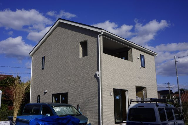 出雲市渡橋町　新築戸建て　3棟販売開始　■1号棟■の外観|令和7年12月9日撮影