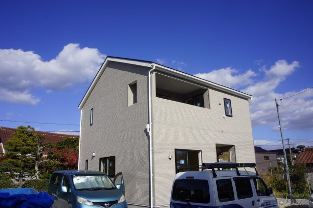 出雲市渡橋町　新築戸建て　3棟販売開始　■1号棟■の外観|令和7年12月20日撮影