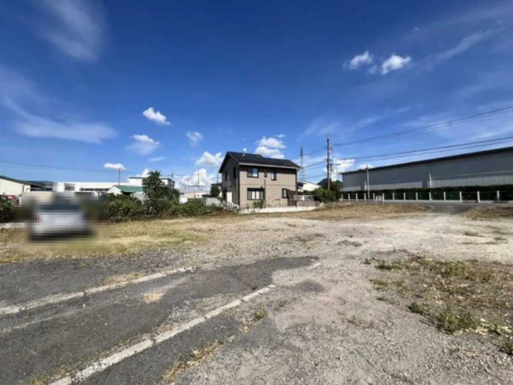 野洲市野洲　売土地の外観