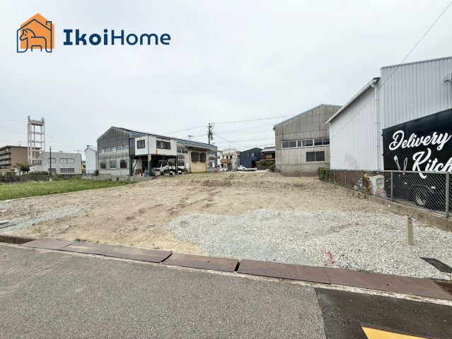 明石市魚住町西岡E号地　土地の前面道路含む現地写真|物件・当店の最寄駅まで無料送迎！最短10分で指定場所へお迎えに向かいます！まずはお問い合わせください