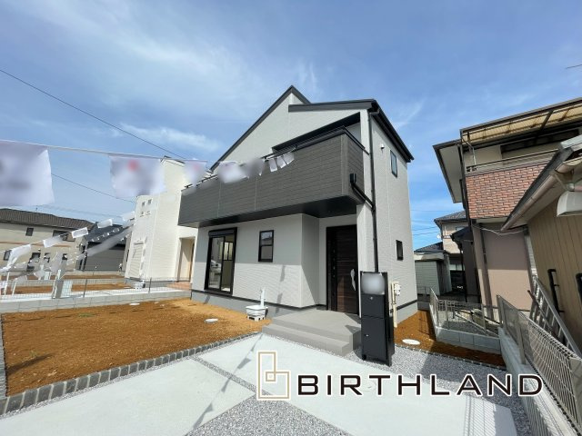 新築戸建・新築建売　行田市城西1丁目　長期優良住宅　忍小・忍中の外観|＜4号棟＞完成いたしました！いつでもご内覧いただけます♪