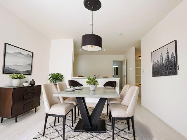 新築戸建・新築建売　行田市城西1丁目　長期優良住宅　忍小・忍中のダイニング|画像はAI加工による演出で、実際の家具は付きません。