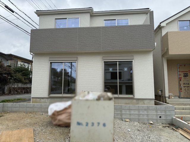 垂水区神陵台9丁目１号棟新築の前面道路含む現地写真