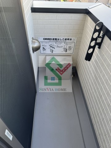 Jブラン関町のバルコニー