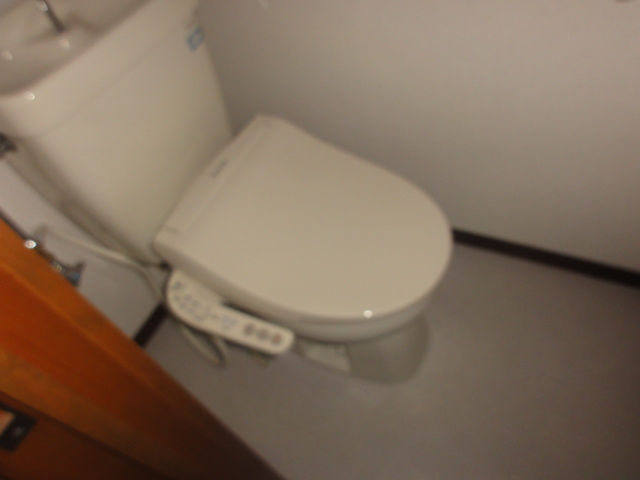 寒河江市 2棟一括アパートのトイレ