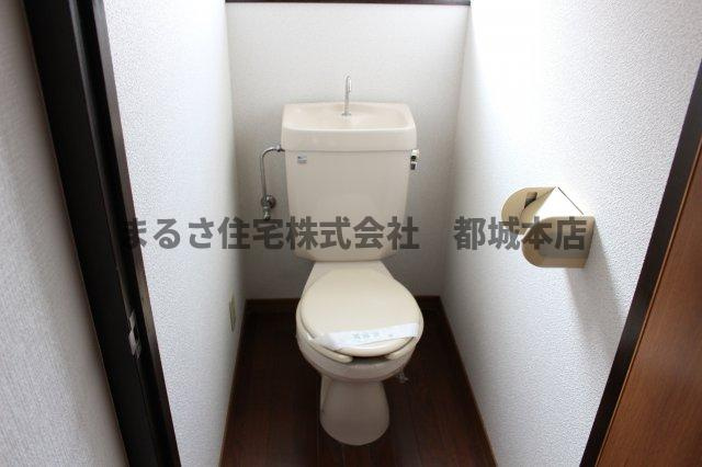 レンタルハウス東（3DK)のトイレ