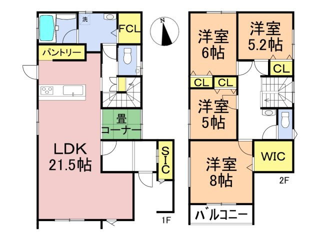 新築戸建　大垣市赤坂町　全1区画分譲の間取り|■A棟　■ヤマダ不動産　株式会社リライフ　
■夢のマイホーム購入をフルサポートします！