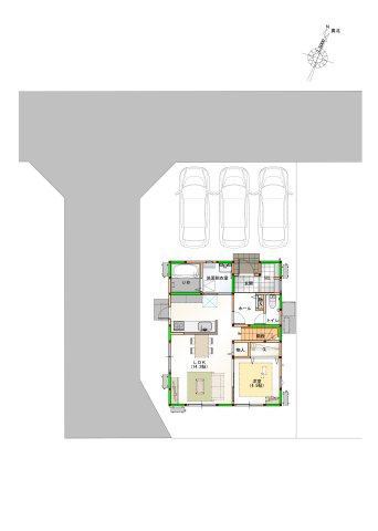 星岡建売④のその他|※画像は完成予想図です。