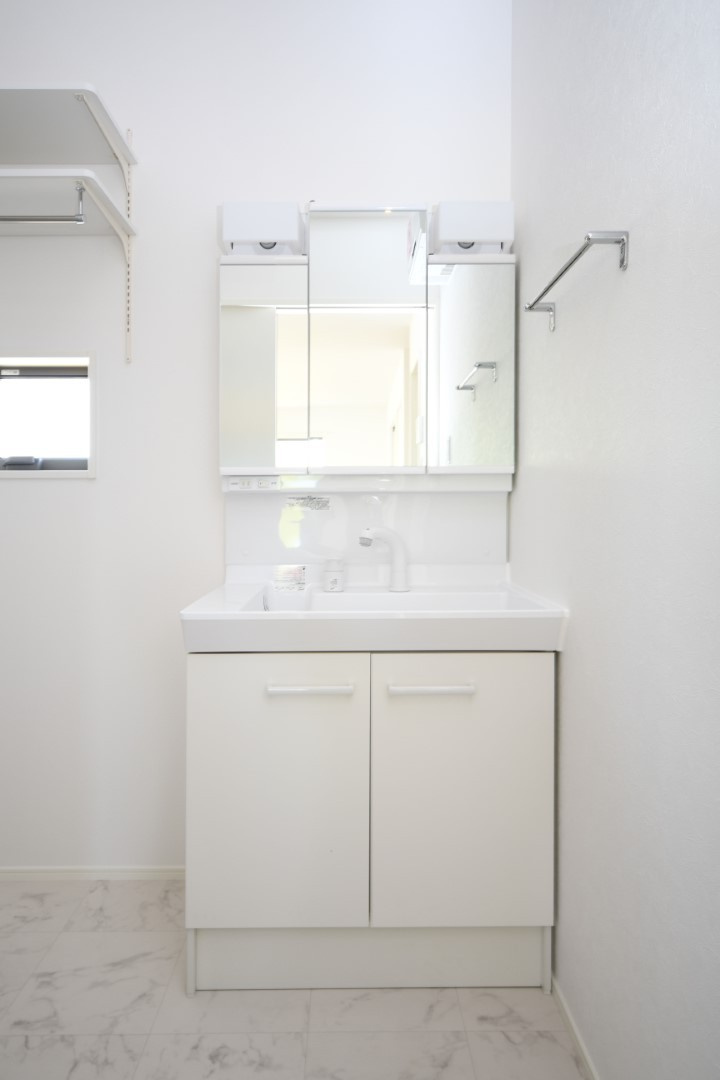 星岡建売④の独立洗面台|独立洗面台です※施工事例です。実物とは異なります。