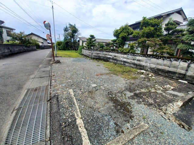 宇城市小川町南新田の売地の外観