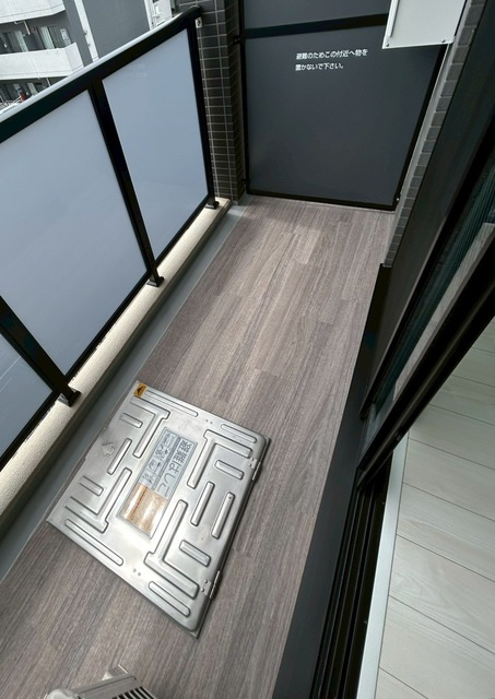 GRANPASEO押上Ⅱのバルコニー