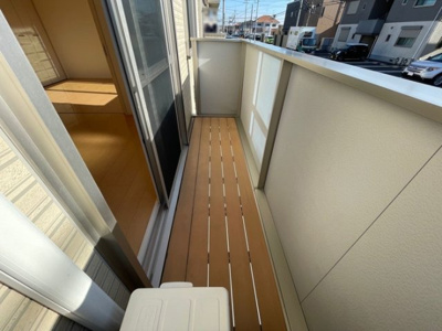 【バルコニー】 | Ｋ・フルール Ｂ | バルコニー