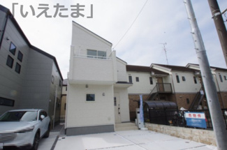 【外観】 | 1号棟　車庫2台