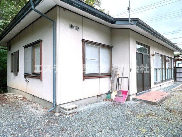 【商談中】花巻市天下田　土地建物の外観