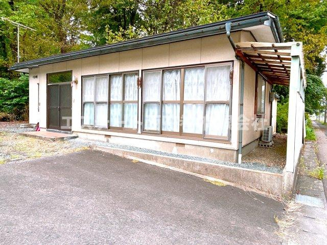 【商談中】花巻市天下田　土地建物の外観