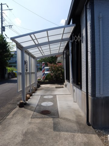 東伊豆町　片瀬の外観|洗濯物を干すスペース