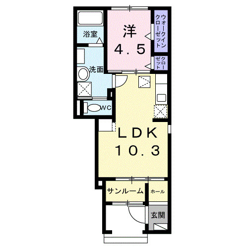 グリーンステージ小池駅前の間取り