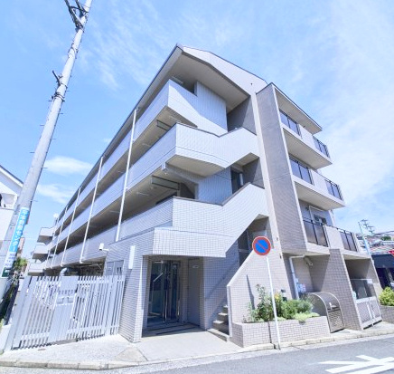 サージュ白楽の外観|総戸数21戸、平成5年10月築、管理人は日勤勤務につき管理体制良好です♪