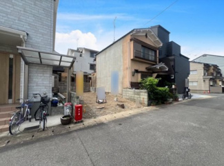 【前面道路含む現地写真】 | 右京区嵯峨蜻蛉尻町　建築条件なし