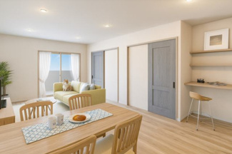 【完成予想図】 | 右京区嵯峨蜻蛉尻町　建築条件なし