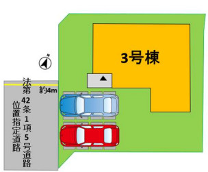 【区画図】 | よかタウン南区御幸西3丁目1期　3号棟